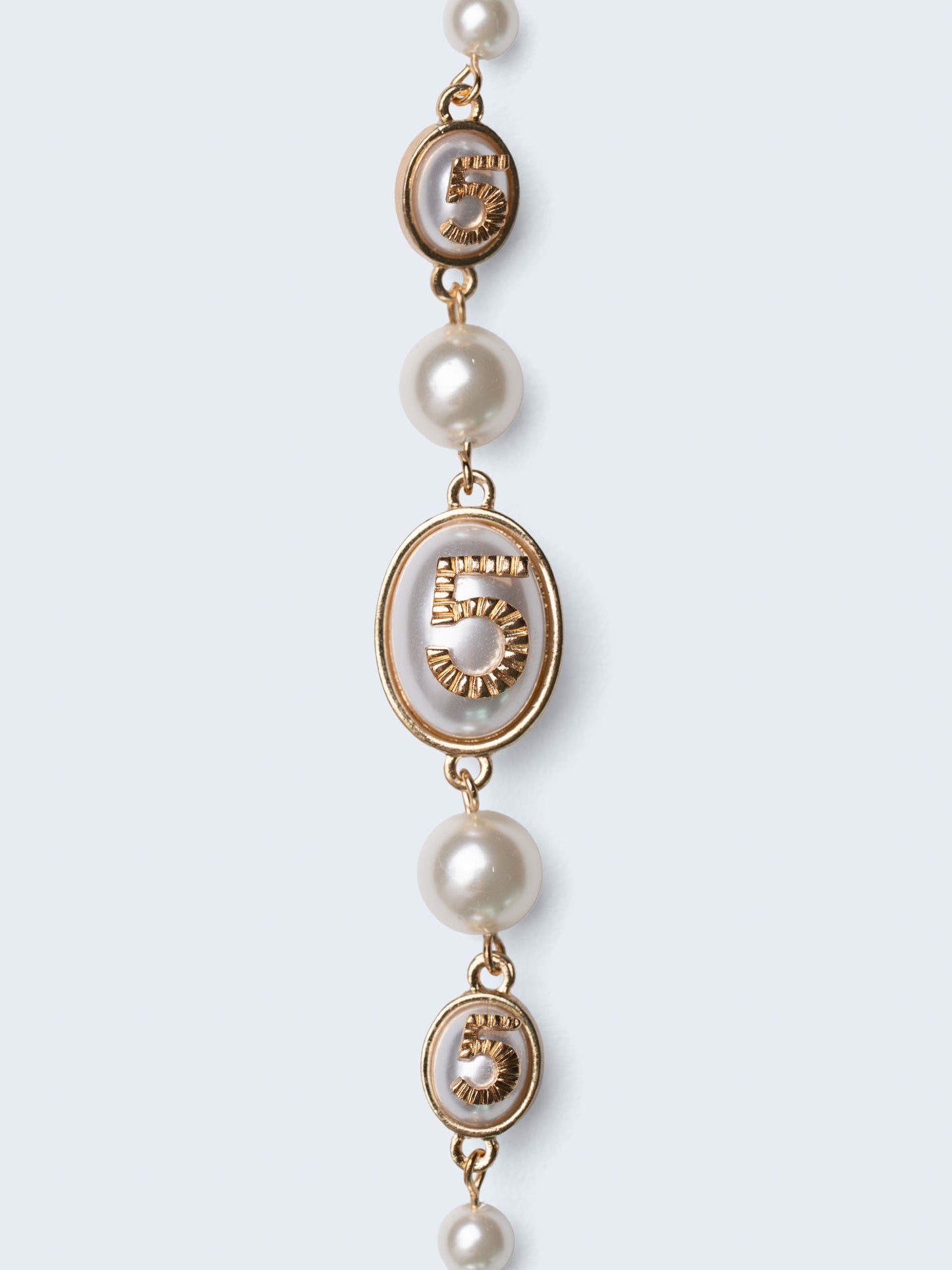 Pendant 5 Pearl Bracelet