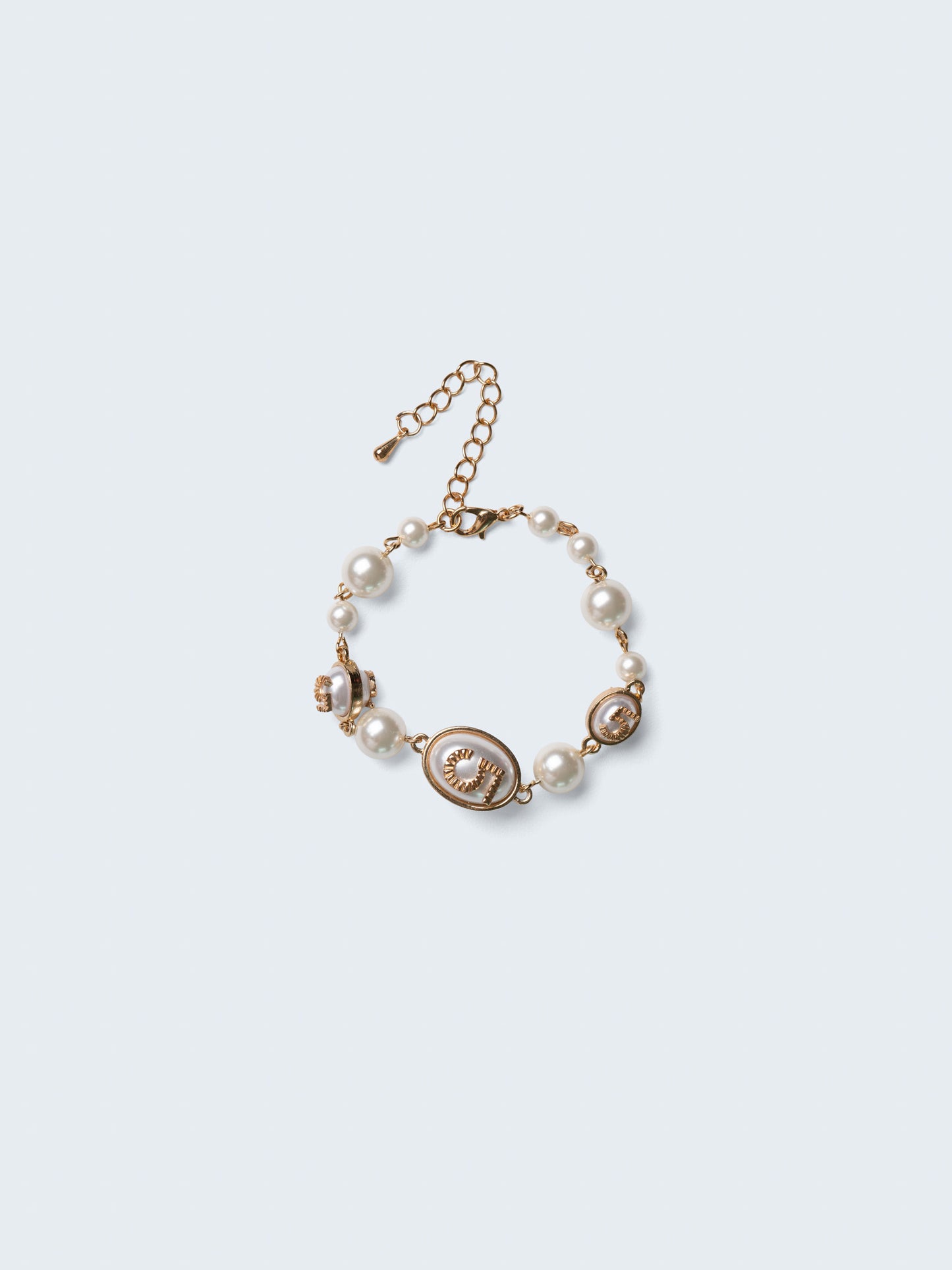 Pendant 5 Pearl Bracelet