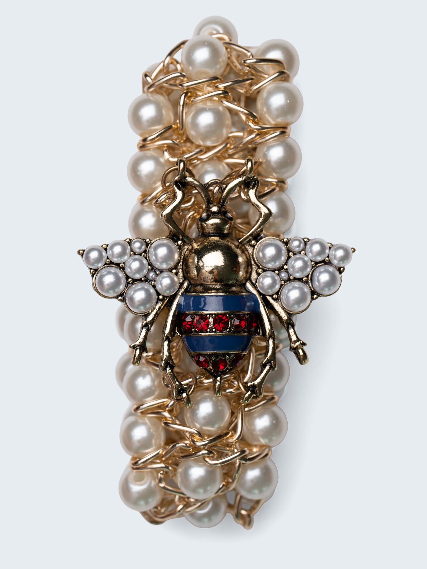 Queen Bee Pearl Stretch Bracelet