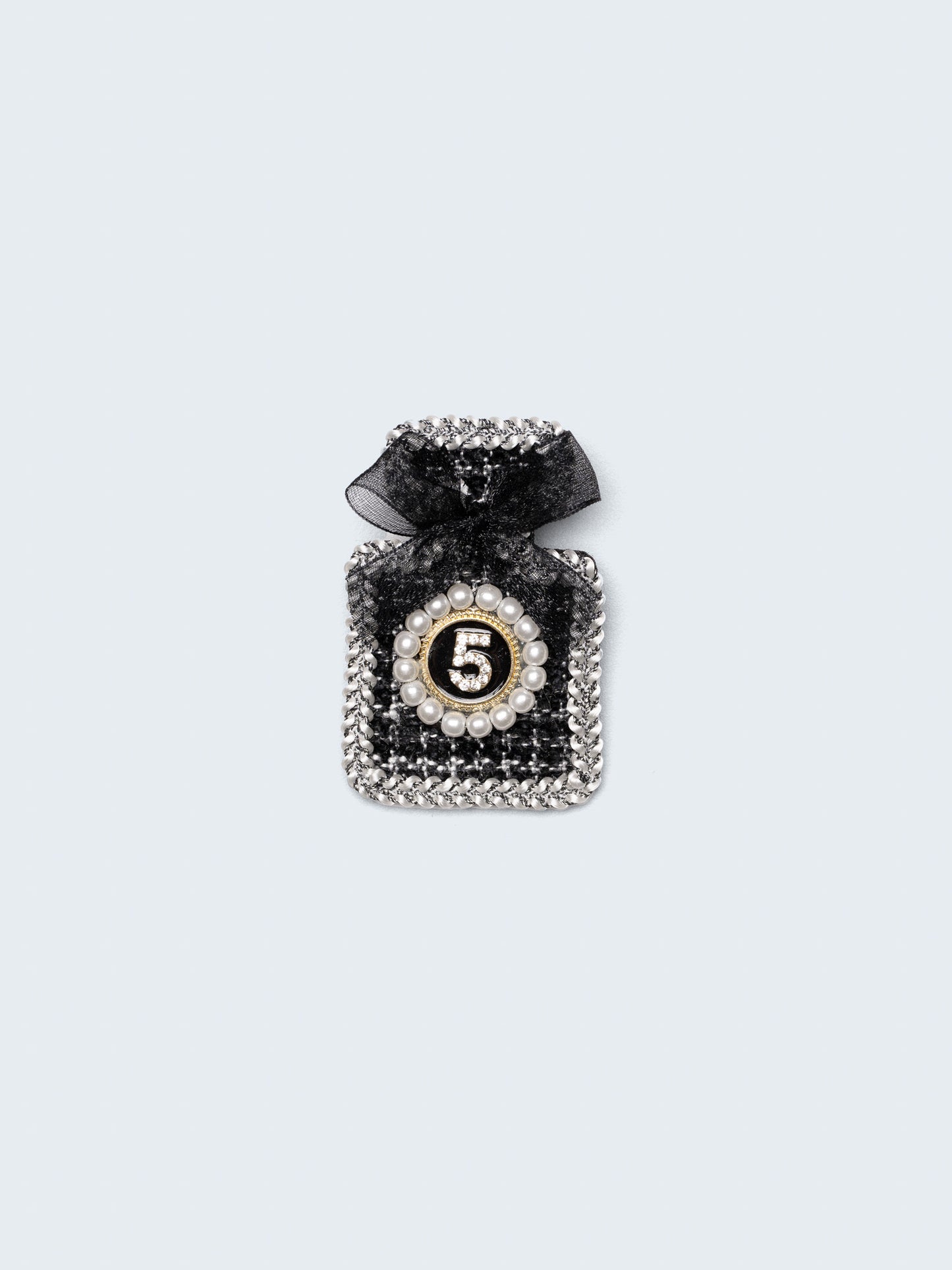 Tweed Perfume Brooch
