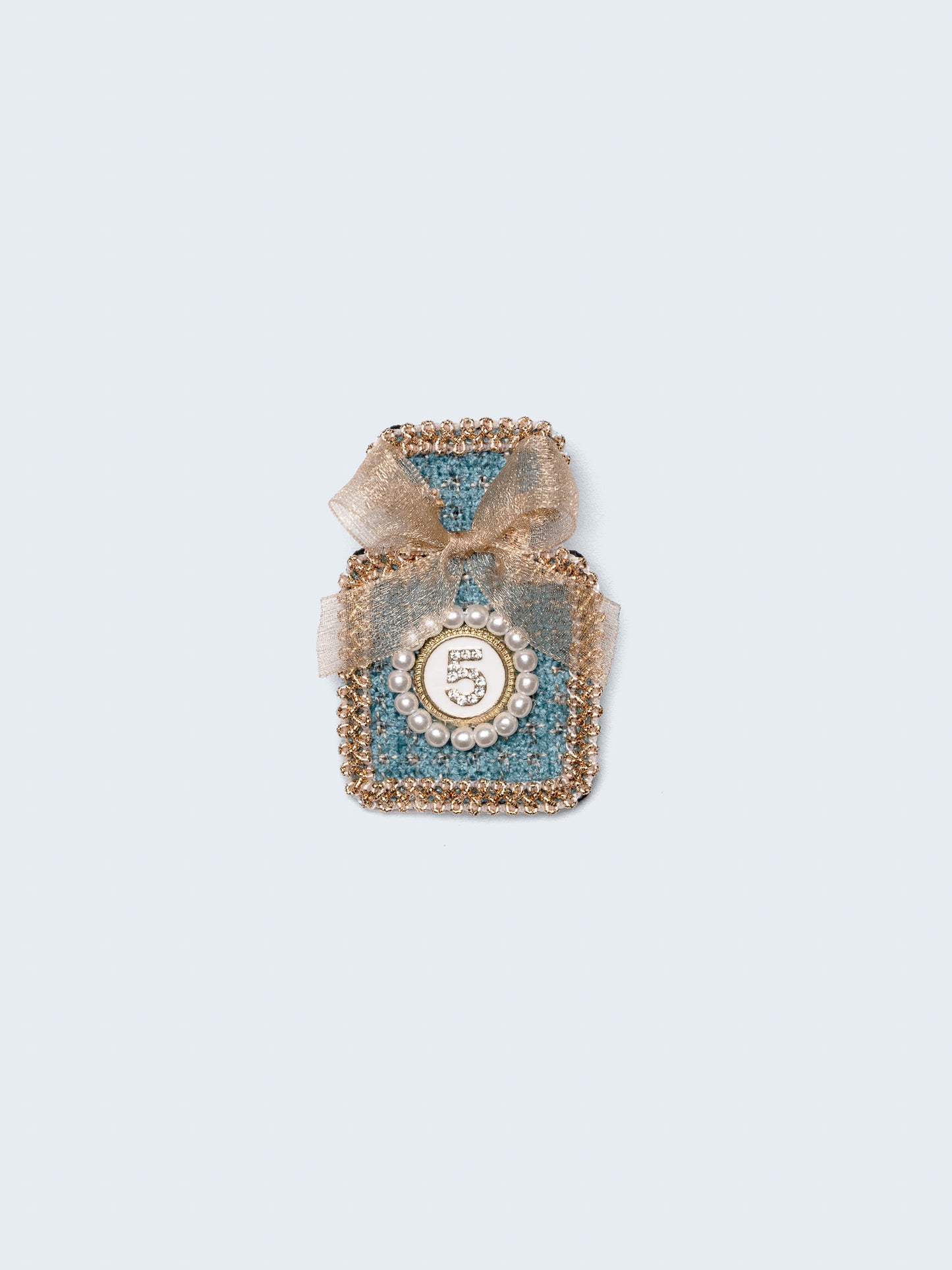 Tweed Perfume Brooch