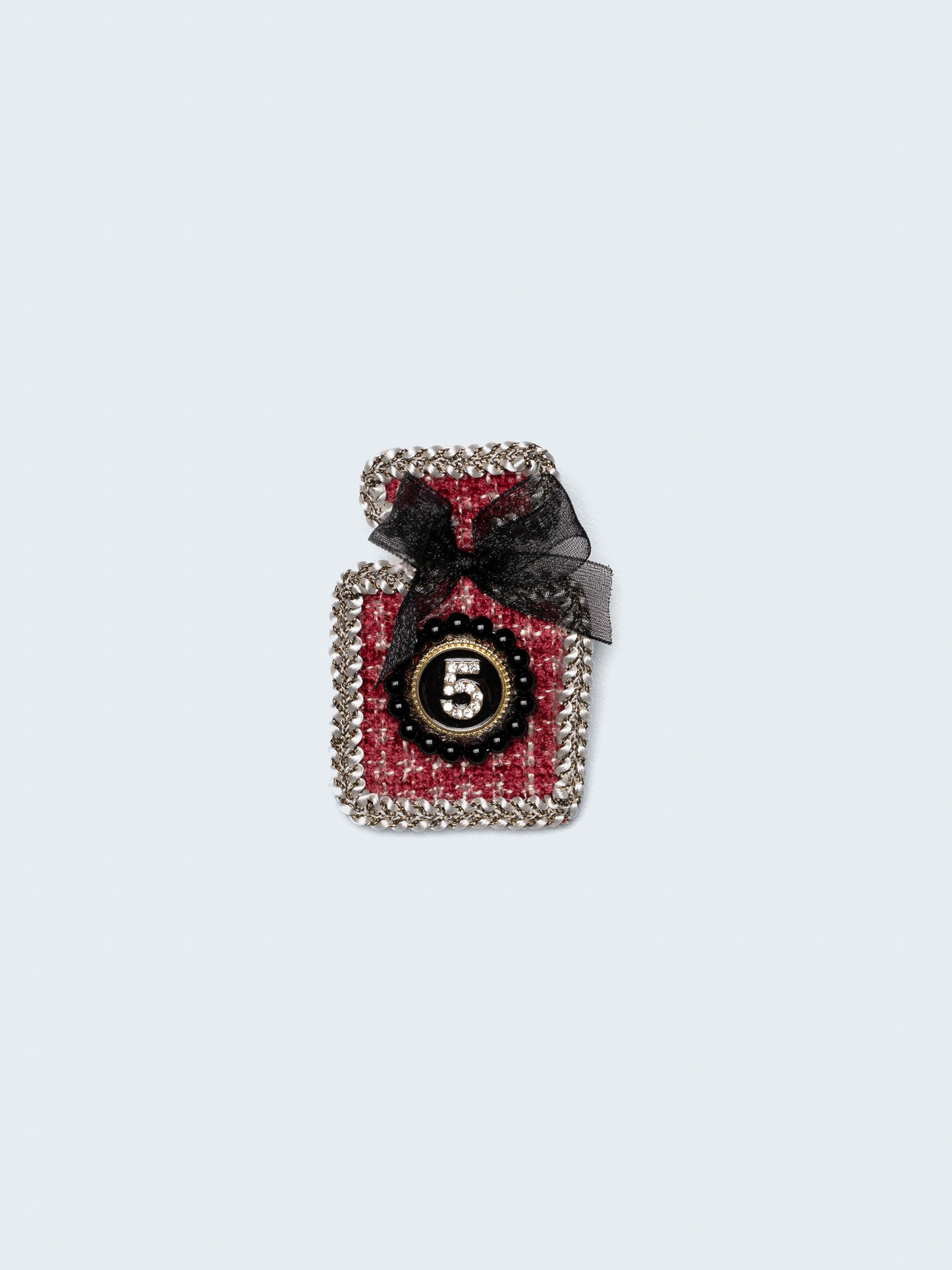 Tweed Perfume Brooch