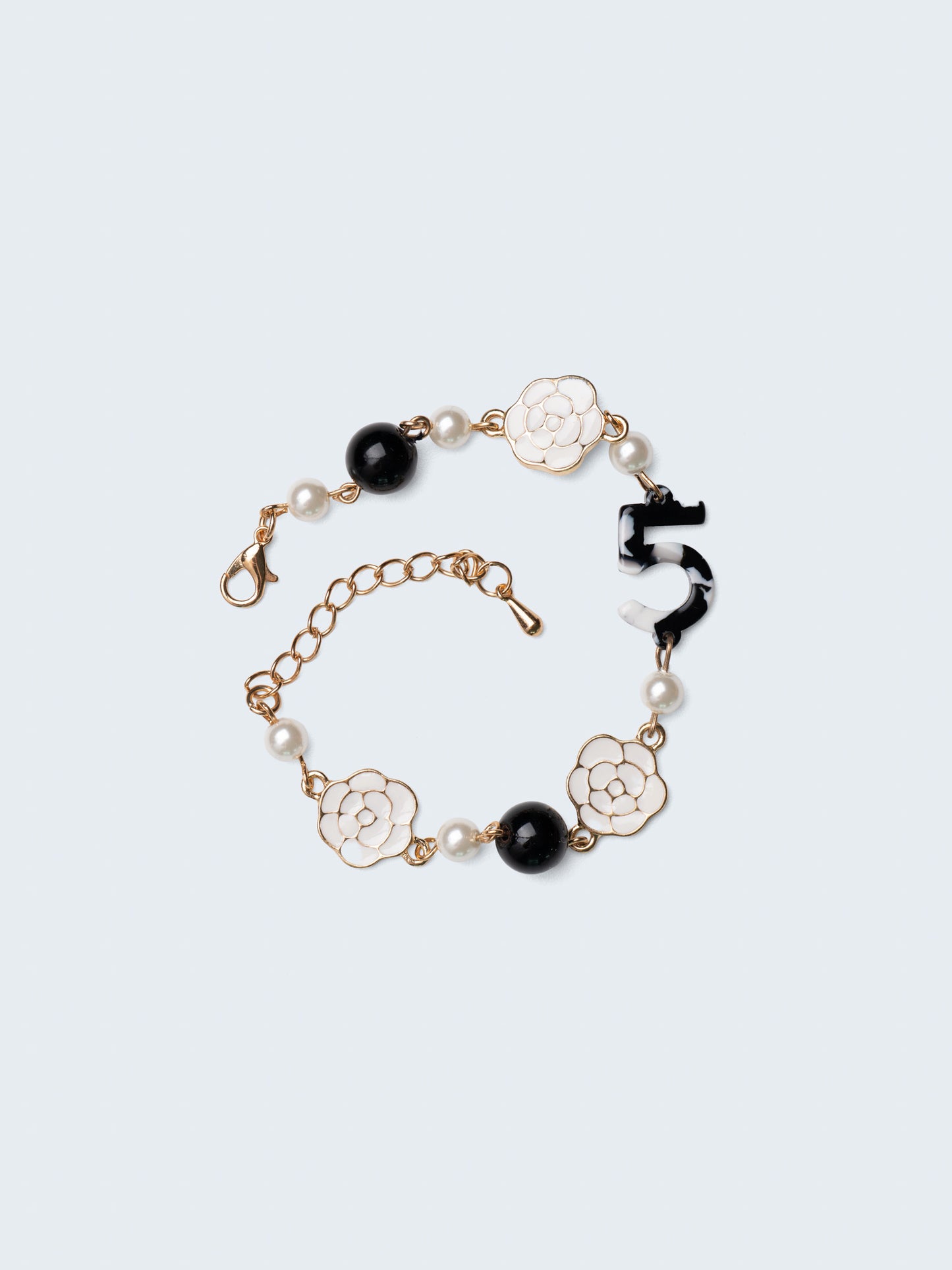 Marble 5 Camellia Bracelet