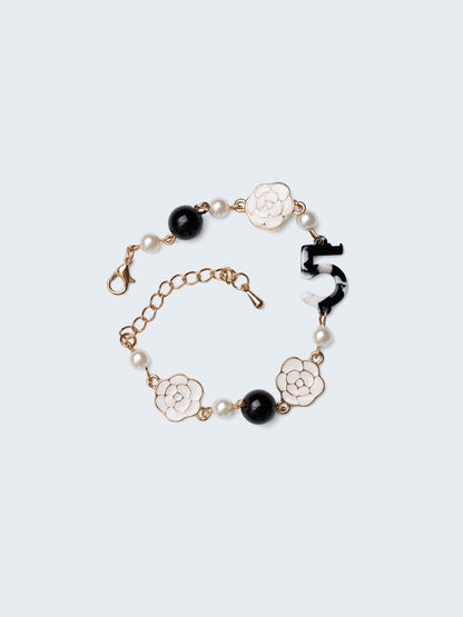 Marble 5 Camellia Bracelet