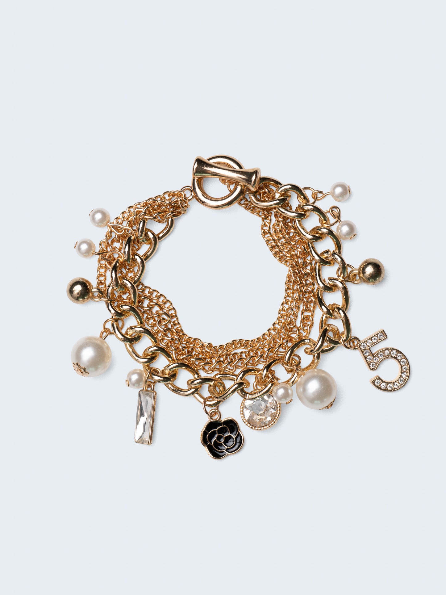 Glam 5 Charm Bracelet