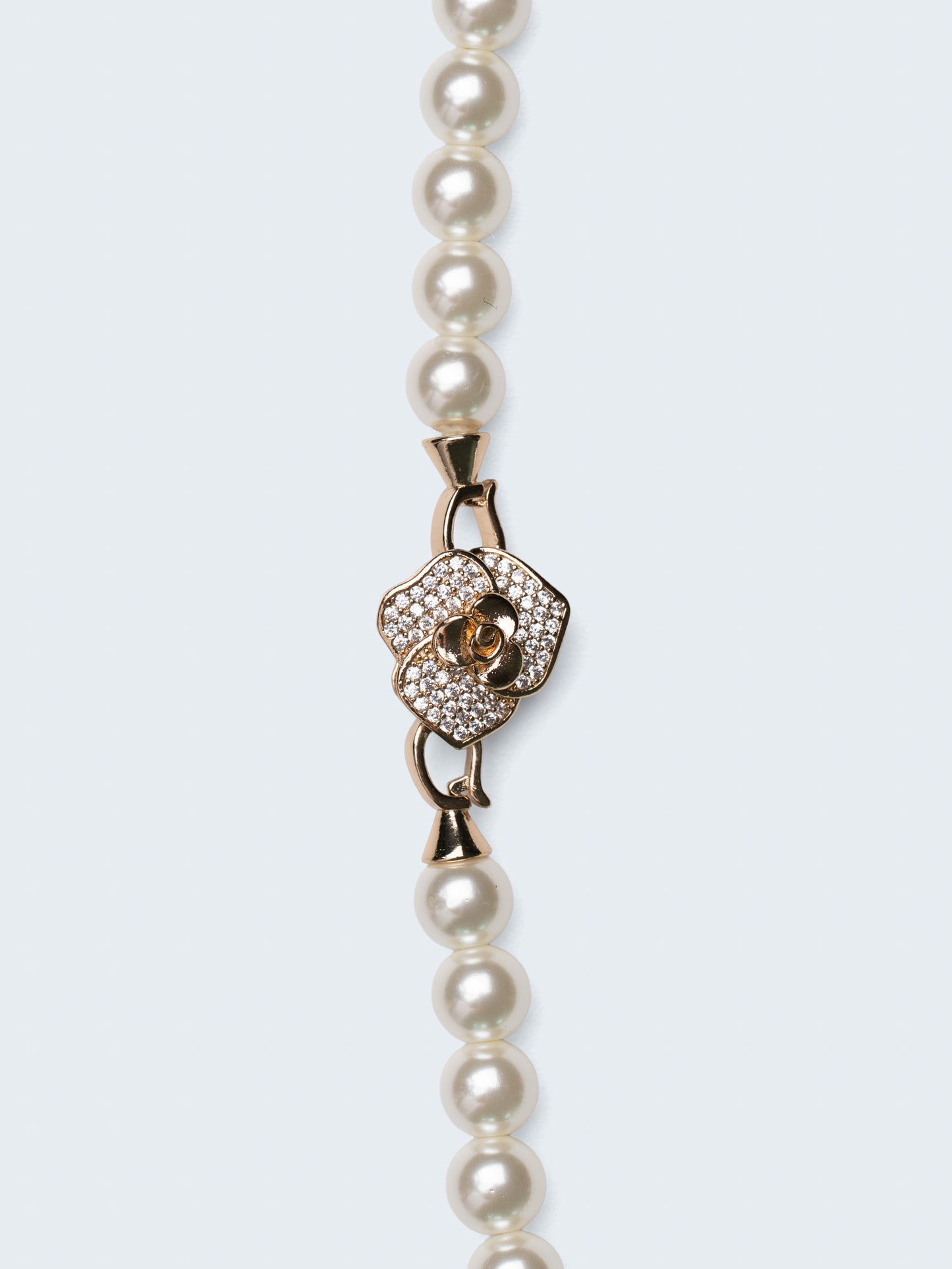 Rose Pearl Princess Necklace