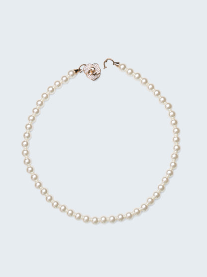 Rose Pearl Princess Necklace